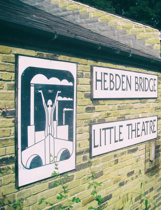 Hebden Bridge Little Theatre - Sign