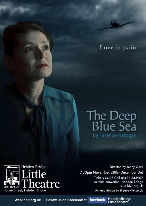 the deep blue sea poster
