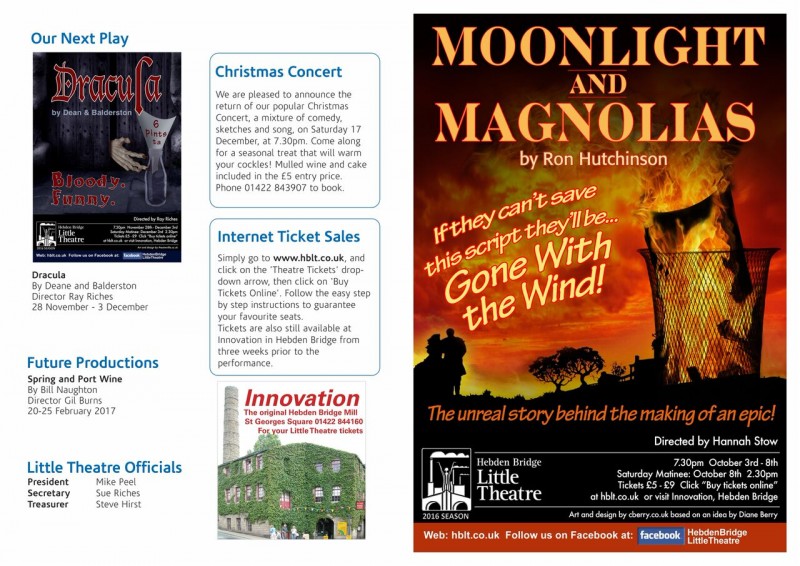 Moonlight and Magnolias programme