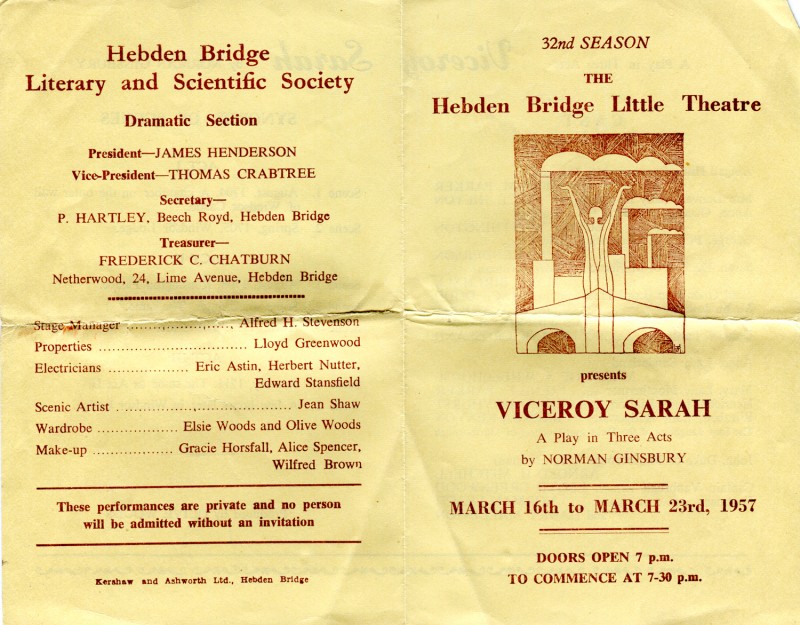 Viceroy Sarah programme, 1957