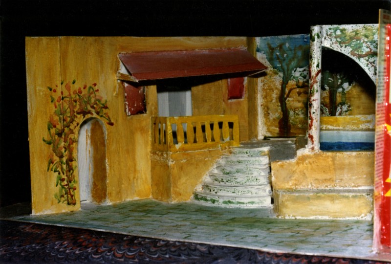 Model of Set for Man of the Moment, 1997
