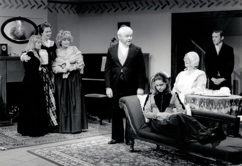 Little Women, adapted by Peter Clapham, directed by Claire Mobbs/ Jennifer Crossley, 25-30 November 1996. Catherine Hartley, Karen Reynolds, Lorna Wigg, Kenneth Marshall,Polly Scott, Joan Spencer and Craig Baillie.