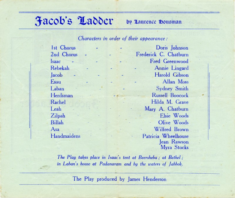 Jacob's Ladder, 1945