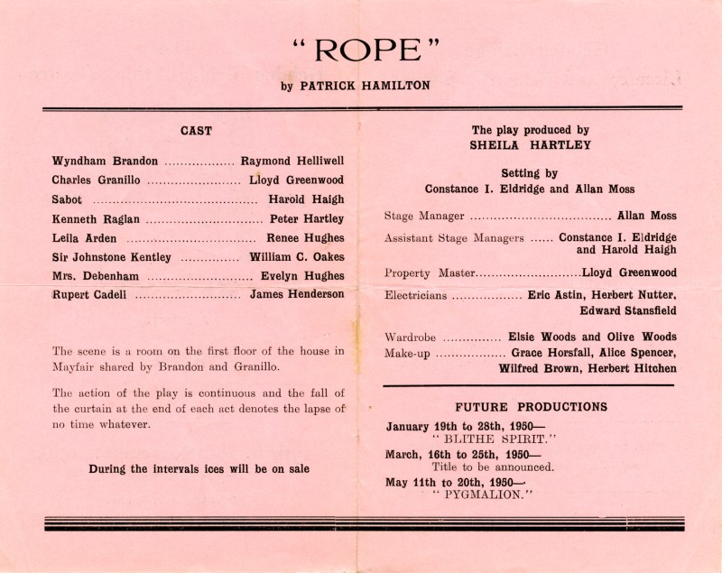 Rope, 1949