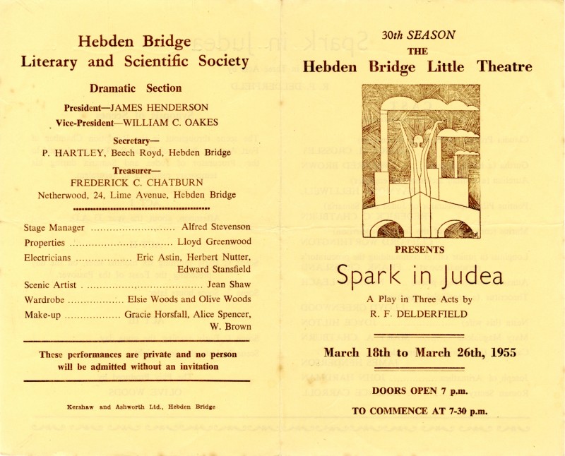 Spark in Judea, 1955