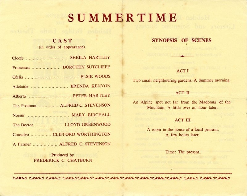 Summertime, 1957