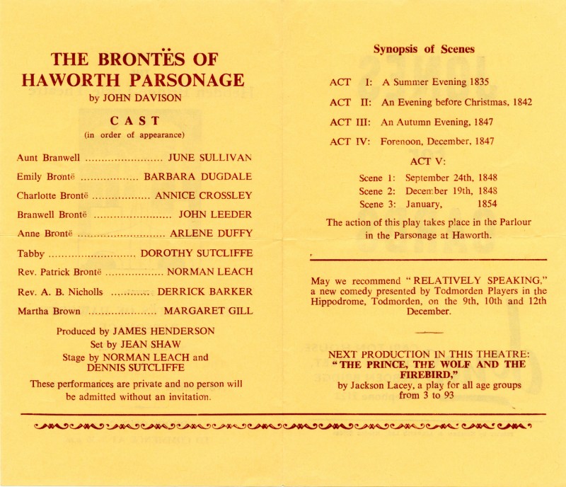 The Brontes of Haworth Parsonage, 1970