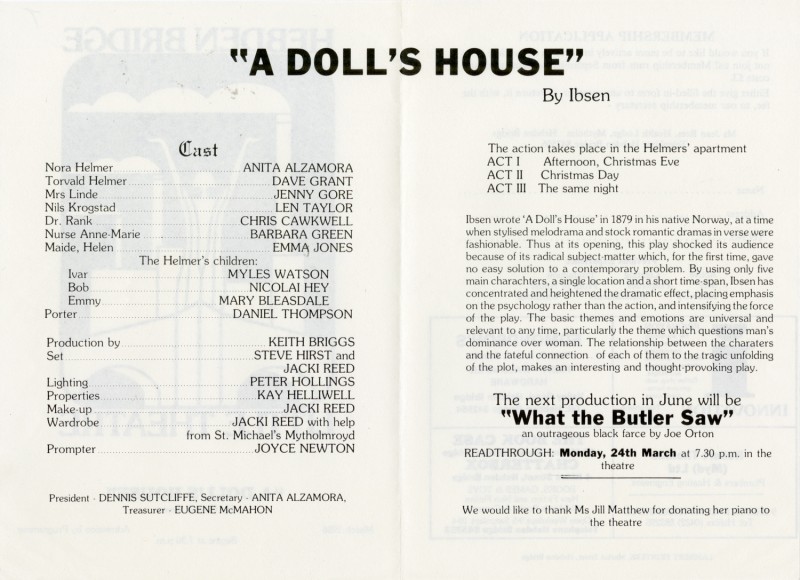 A Doll’s House, 1986