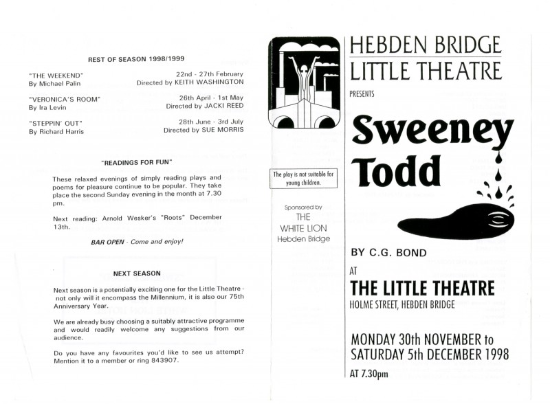 Sweeney Todd, 1998