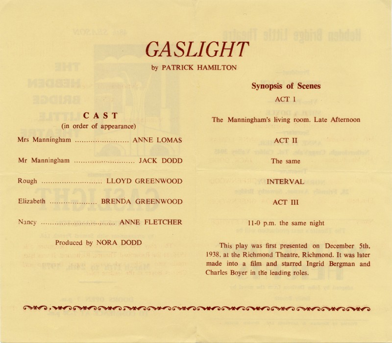 Gaslight programme