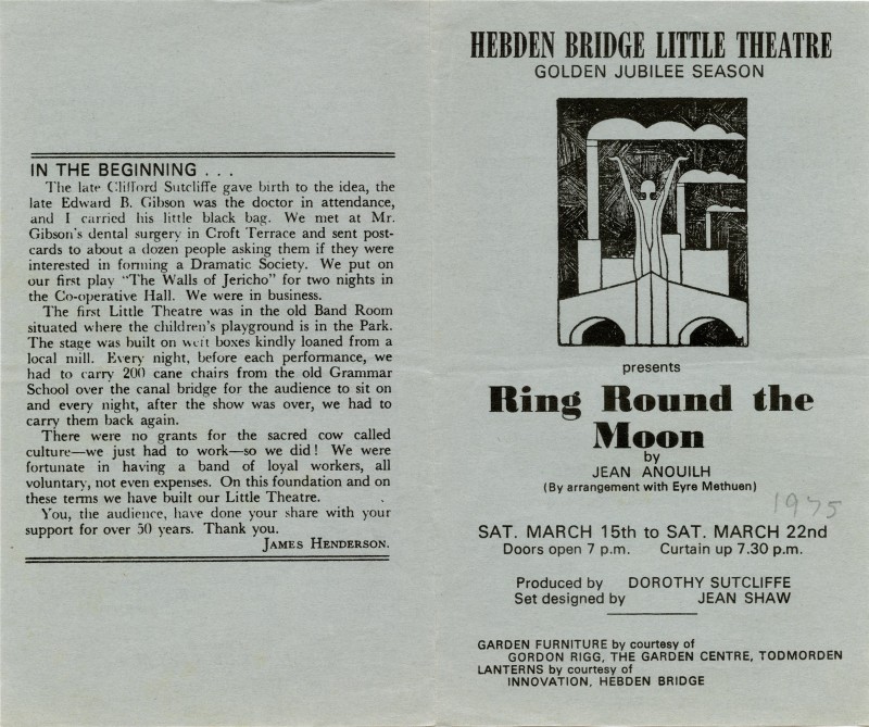 Ring Round the Moon programme