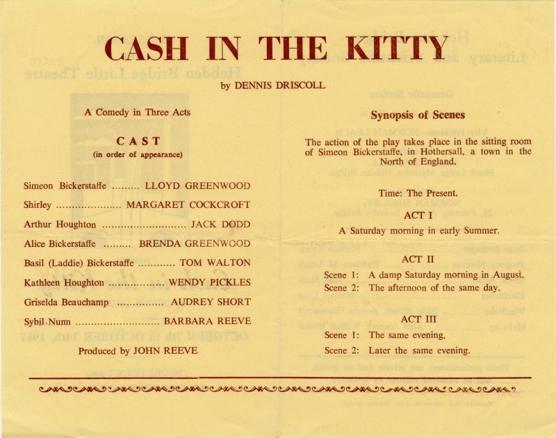 Cash in the Kitty, 1967