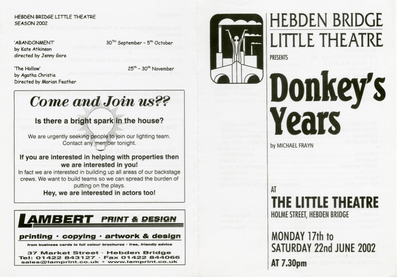 Donkey's Years, 2002