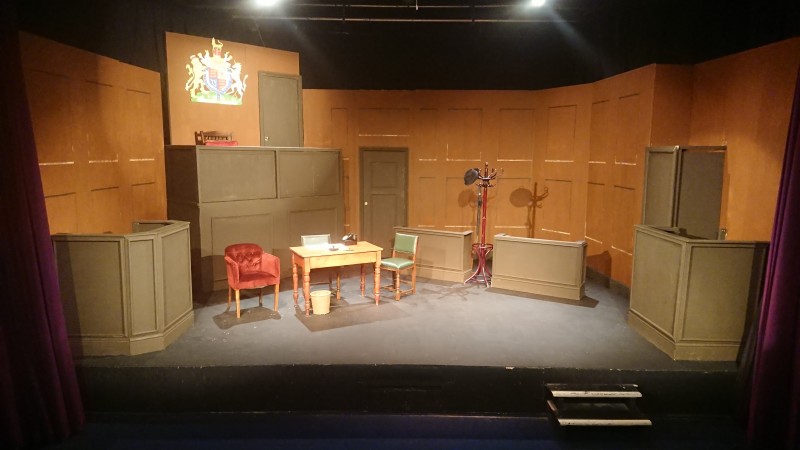 Set for Witness for the Prosecution